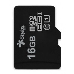 Memoria Micro SD 16GB Stylos STMSDS2B