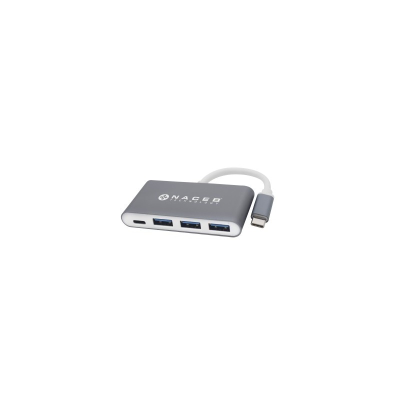 Adaptador Tipo C a USB 3.0 + PD Naceb Technology NA-0112