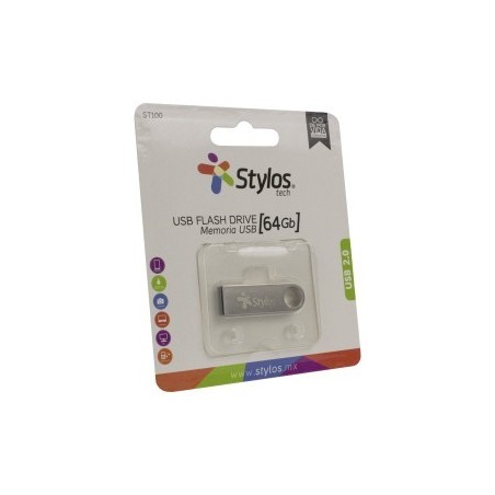Memoria USB 64 GB Stylos STMUSB4B