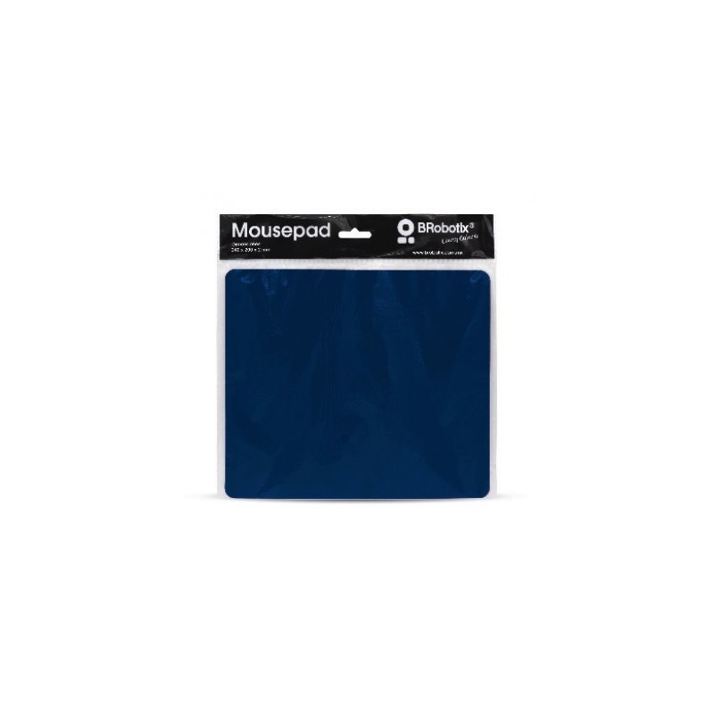 Mouse Pad Ultra Delgado Azul Marino con Bolsa BROBOTIX 695157