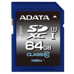 Memoria SD (SDXC) 64GB ADATA PREMIER V10