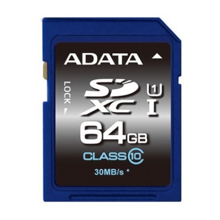 Memoria SD (SDXC) 64GB ADATA PREMIER V10