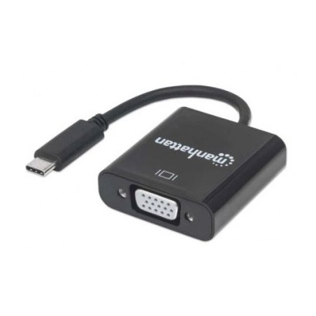 Convertidor USB C a VGA MANHATTAN 151771