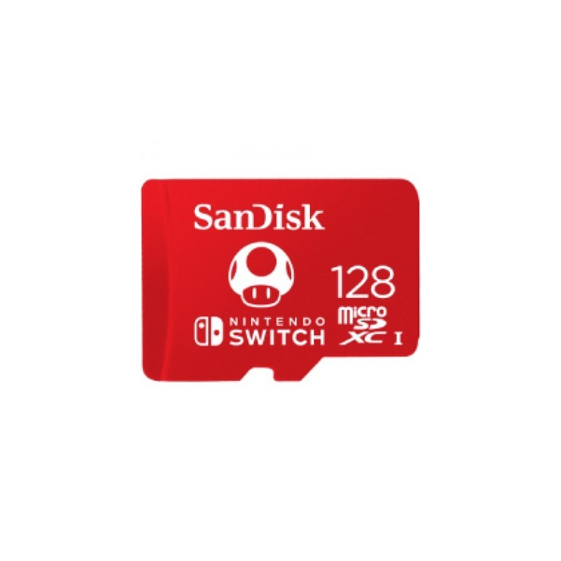 Memoria Micro SDXC 128GB PARA NINTENDO SWITCH SANDISK UHS-I C10